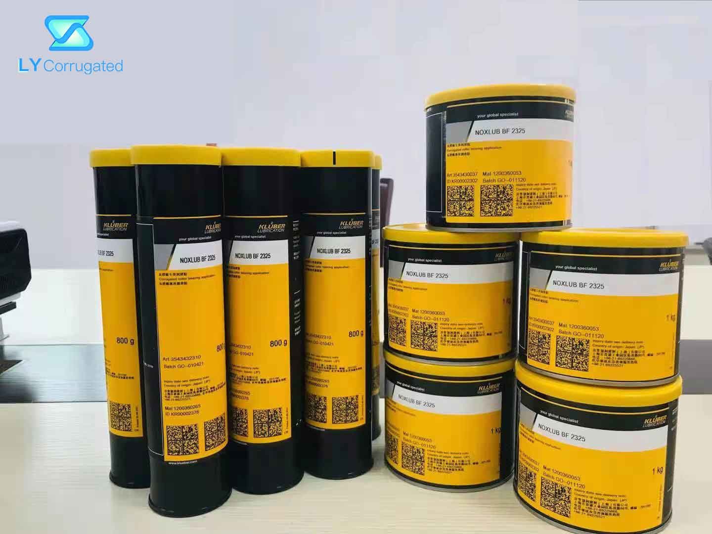 Homogeneous Corrugated Machine Spare Parts KLUBER NOXLUB Grease 800g 1kg Lubricant
