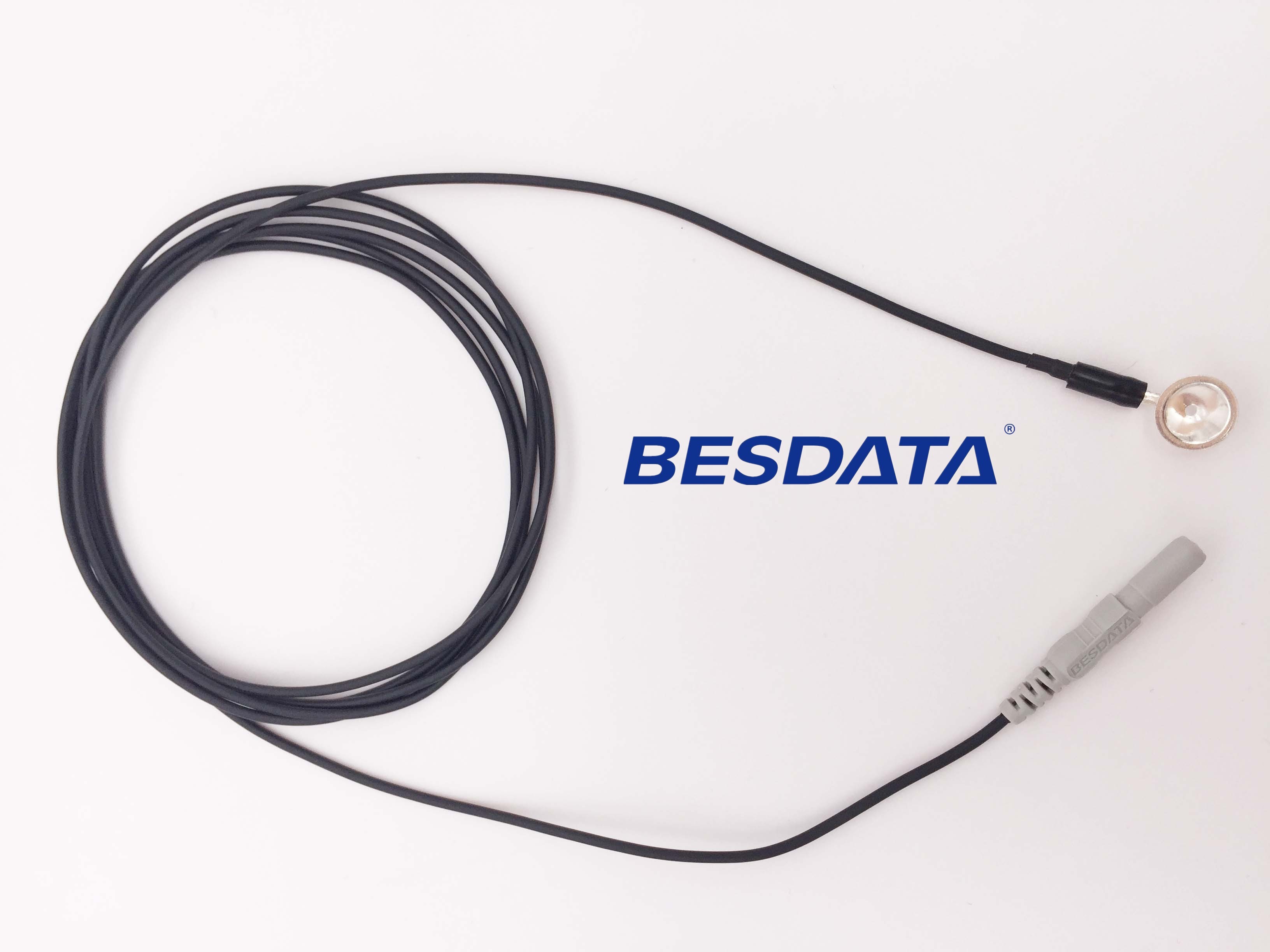 TPU EEG Electrodes Medical Eeg Machine Cable , CE ISO Certificate
