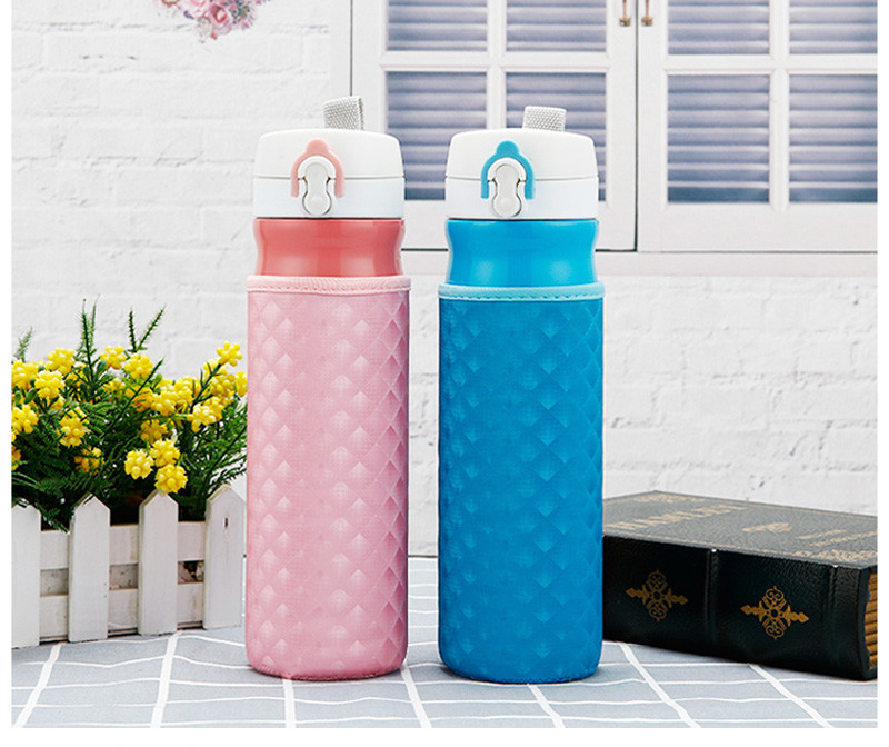Factory Wholesale Custom Glass Hot Water Bottle Cover Outdoor