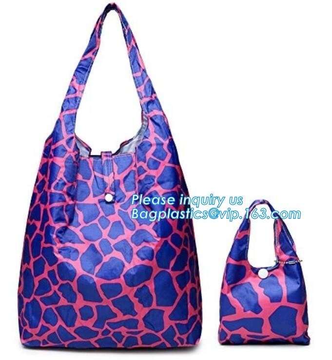 Promotion Custom Eco Friendly Sublimation Polyester Folding Shopping Bag,Promotional Sports Gym Sack Polyester Drawstrin