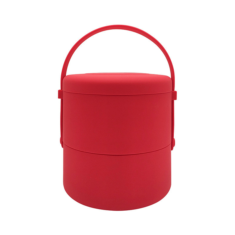 Double Layer Bento Lunch Box LeakProof Stackable Lunch Containers For Adults Kids Meal Prep Food Storage Containers