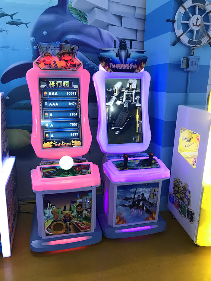 Plane Shooting Ticket Redemption Game Machine Easy To Operate And Handle
