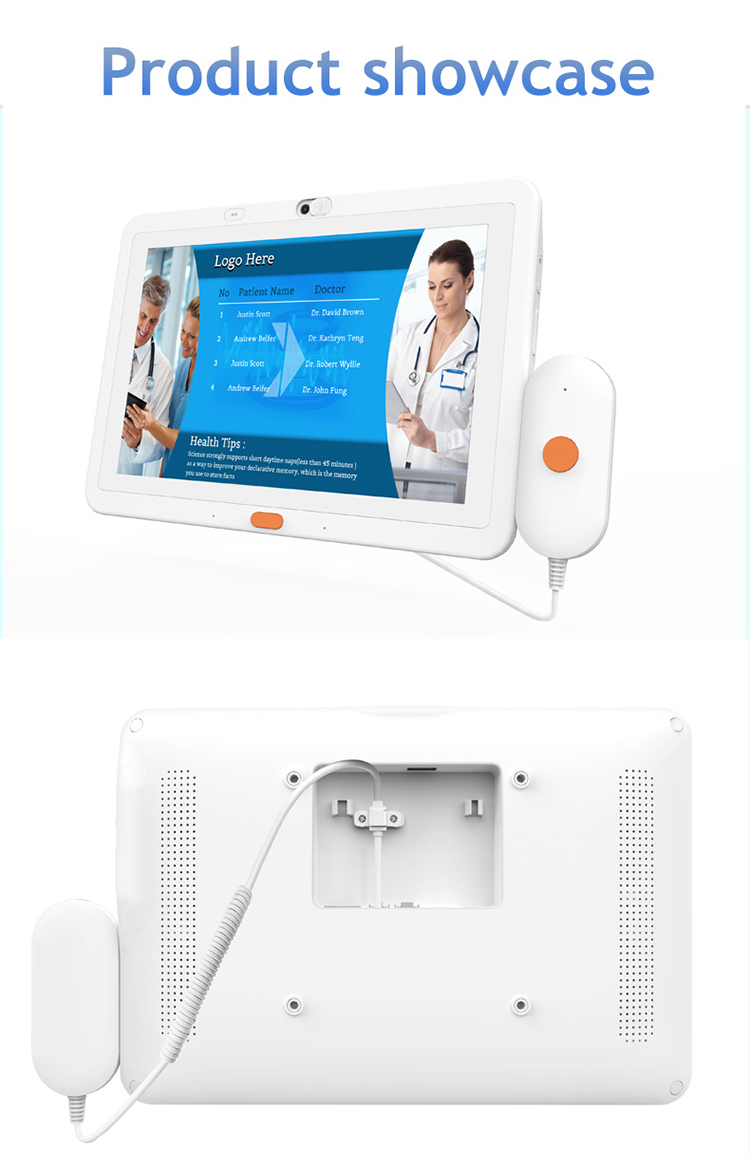 Medical 10 Inch 5MP Camera All In One Android Tablet Wtih Call Handle