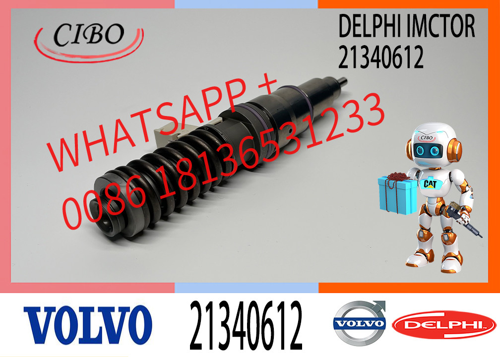 21340611 21340612 21371672 21371673 Engine Part Fuel Injector For VOL-VO D16 D13 MD13 20972225