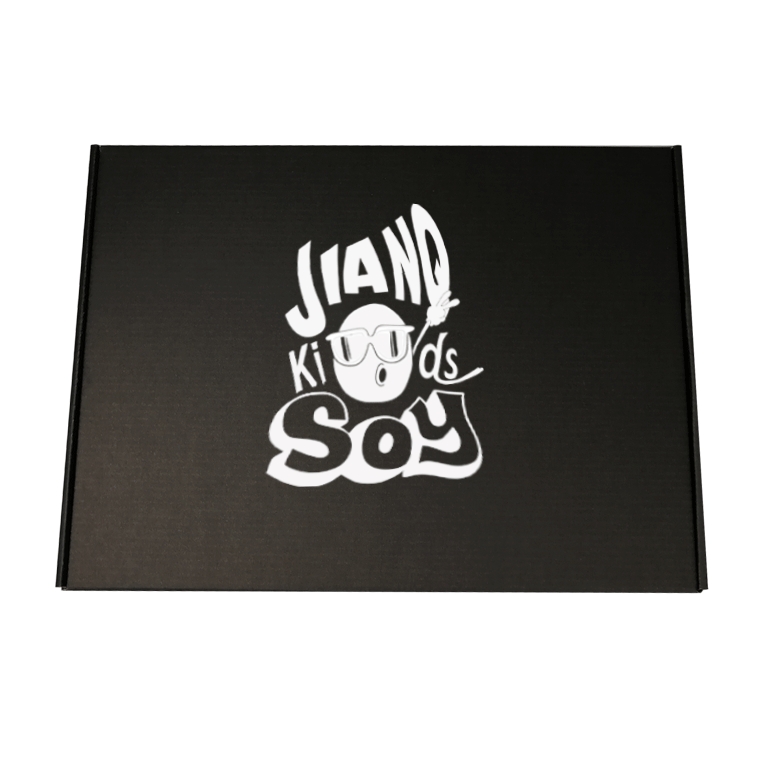 Black Shipping Corrugated Cardboard Shipping Box Foldable Paper Printing