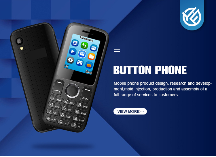 Very Slim Keypad Push Button Mobile Phones 8851 With 600amh Lithium Battery