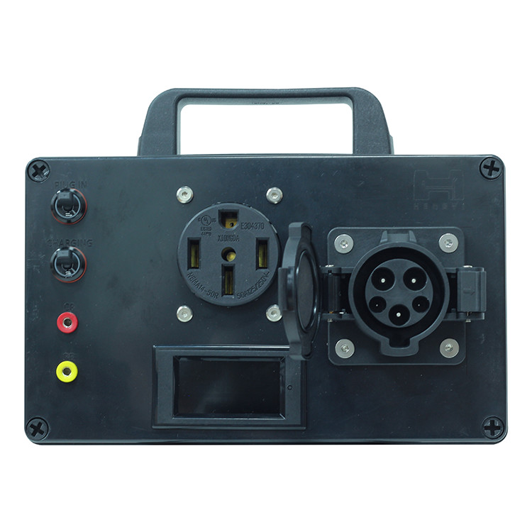 ev charger tester portable 50A ev charger connector with Type 1 socket OEM ODM