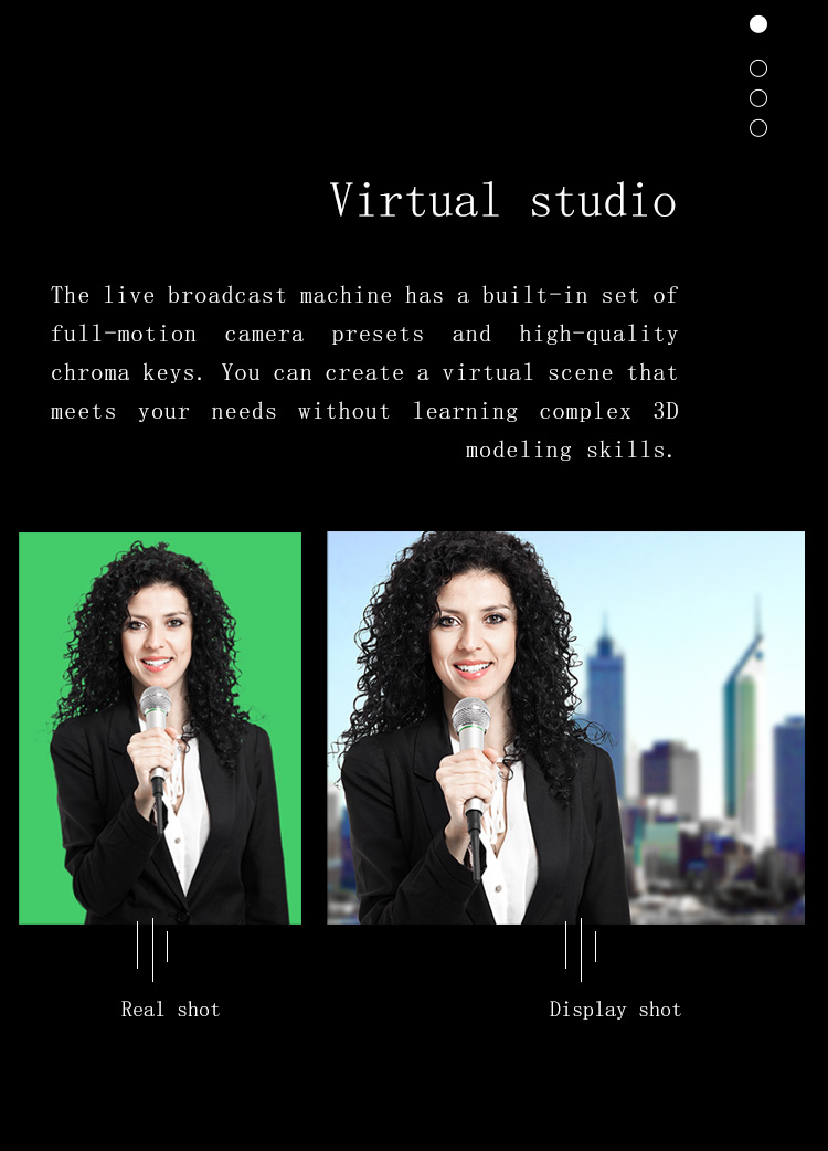 VMIX Streaming Software Professional LCD Screen Facebook Stream Broadcast Machine