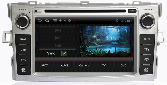 Ouchuangbo In Dash Android 4.0 for Toyota Verso 2011-2012 Auto Navi Multimedia S150 Radio Blutooth Digital TV OCB-133C