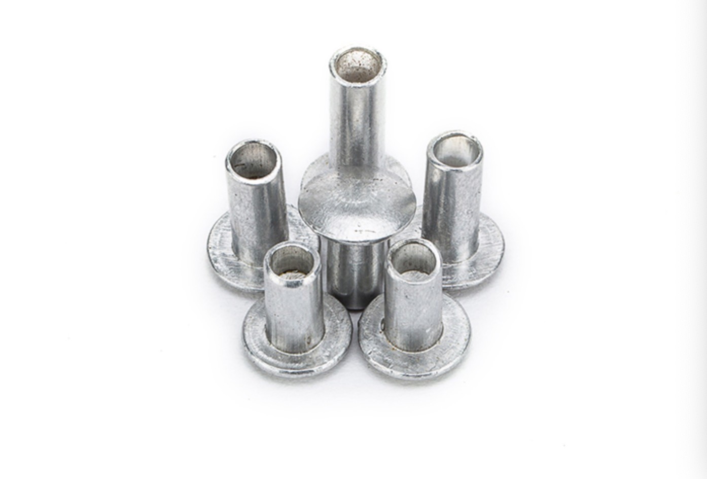 Big Truss Head Semi Tubular Rivet Aluminum Alloy Material TS16949 Approved