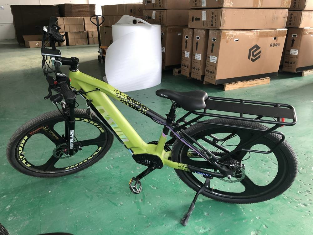 US EU STOCK Mtb Women'S Electric City Bike Road 48v 500w 14Ah Aluminum One Integrated Motor