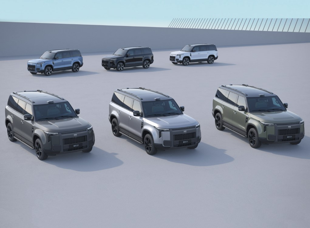 2023 BAIC JISHI 01 Series 7 Seats 350kW Maximum Power Luxury SUV Long Range Electric Vehicle for Chinese Wholesales