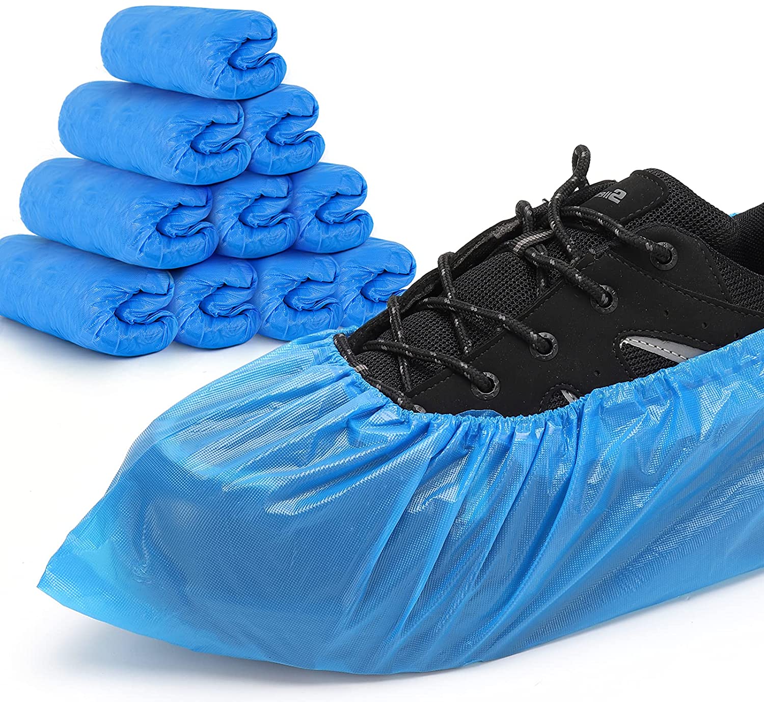 S&J Medical staff isolation Shoe Cover Laminated Nonslip pp Disposable Nonwoven Waterproof Medical shoe cover
