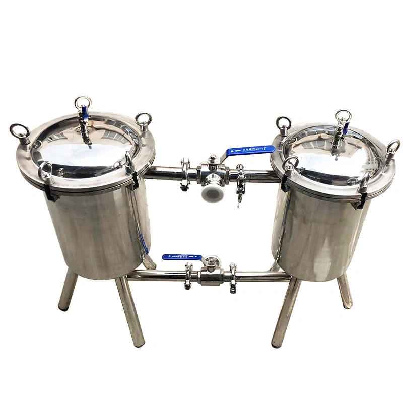 Industrial Water Filter Housing for Industrial Bag/Cartridge Filter Long Service Life