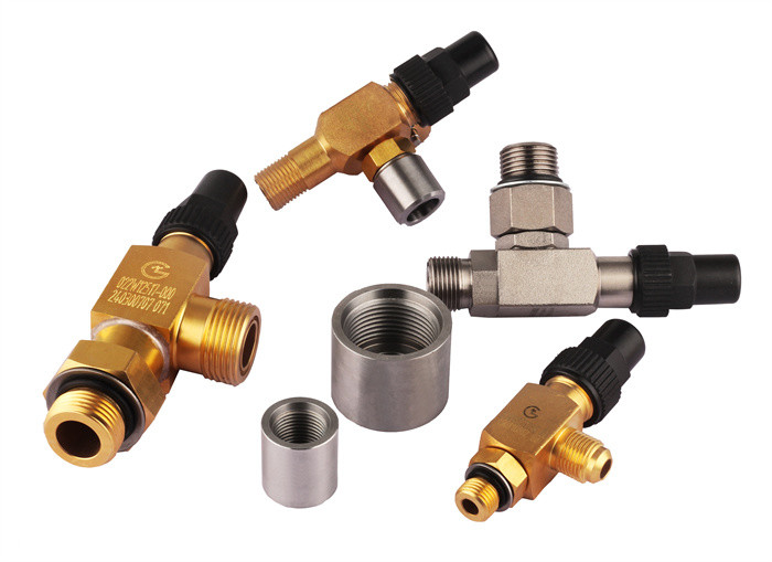 Threaded Refrigeration Angle Valve With Good Sealing Performance And Long Service Life