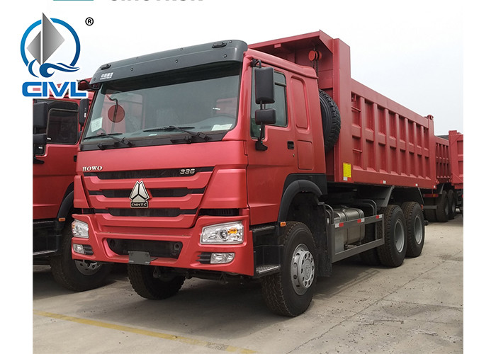 Heavy Duty Dump Truck SINOTRUK HOWO Tipper Truck Various Color 6 X 4 on sale