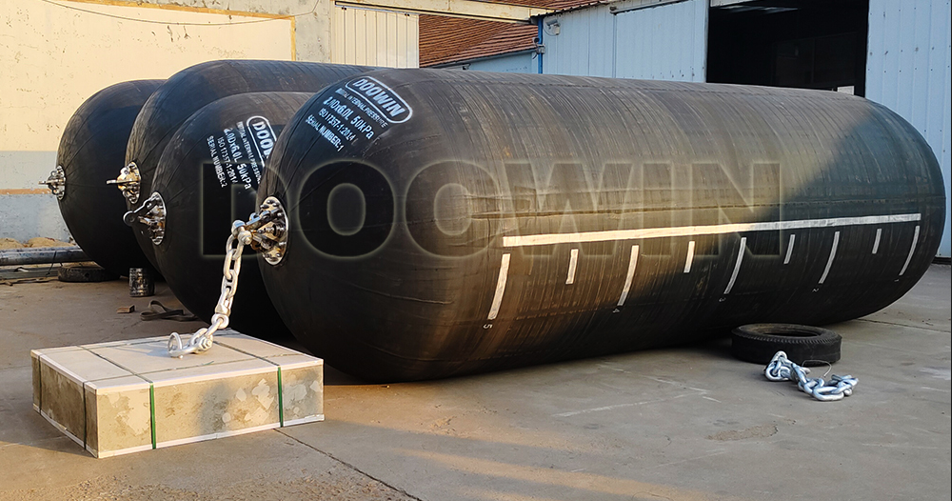 China Submarine Inflatable Pneumatic Rubber Fenders CCS BV Certification