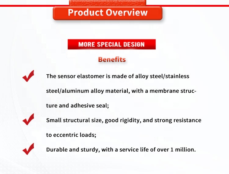 2.0mV/V Sensitivity Miniature Load Cells for UNIVO UBWP209Y Robotic Arm Electronic Scale