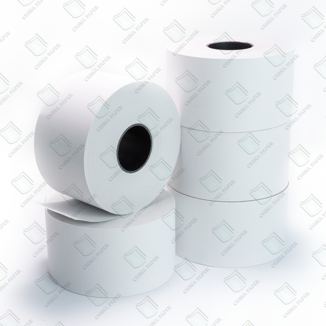 High Stiffness Office Paper Smooth Custom Thermal Paper Jumbo Roll Bank Supermarket Thermal Paper