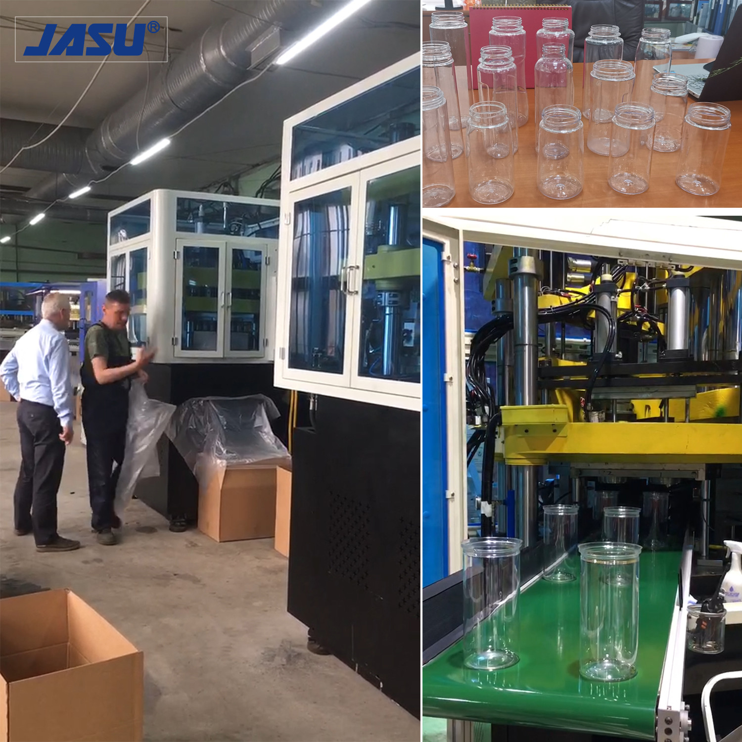10 Cav PETG Bottling Production Line 1500ML PET Bottle Injection Moulding Machine