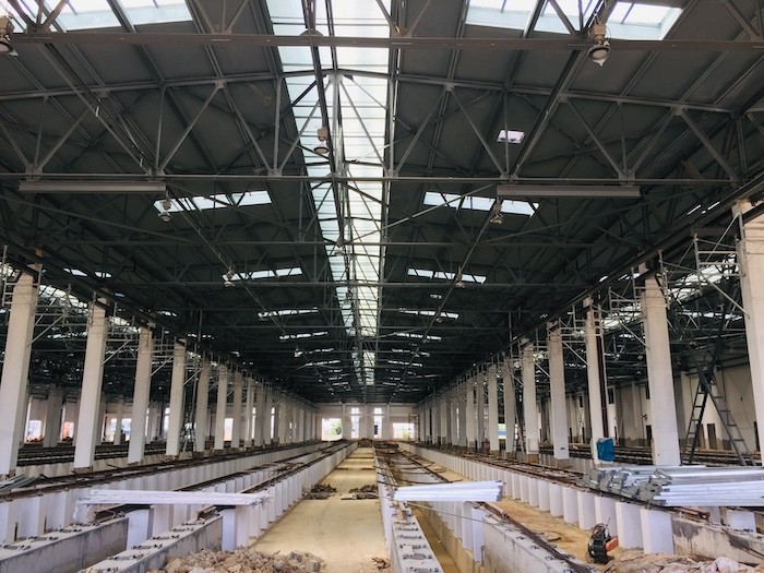 20m High Bay Light Lift Hoist