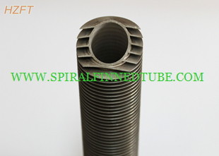 Secondary Dometic Water Heating Welded Finned Tube / Finned Tube Heat Transfer