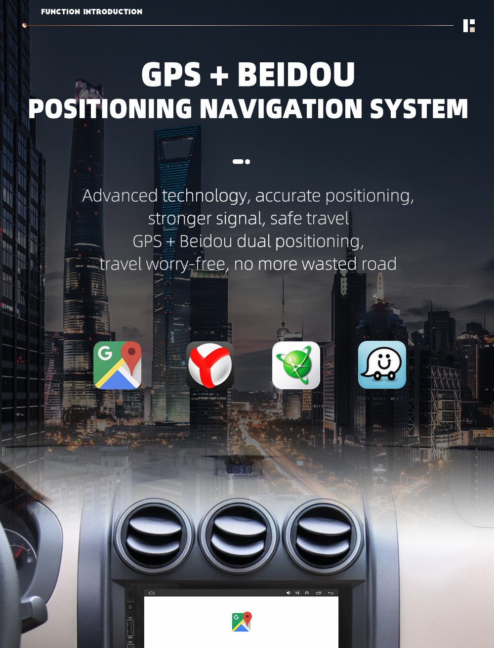 3G/4G Sim Card Connection 1G/2G RAM CarPlay Android-Auto MP5 Player for Car Stereo