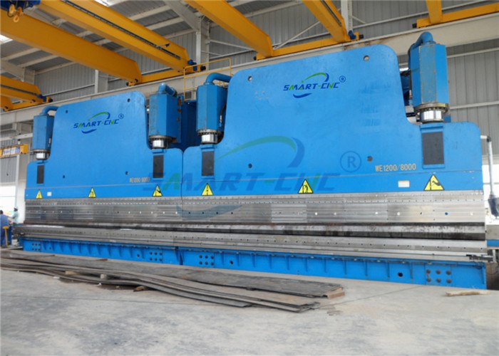 6000KN CNC Press Brake , Hydraulic CNC Bending Machine 6000mm Length