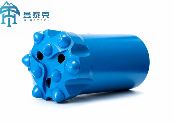 Thread Button Blast Hole Drill Bits , Oem 76mm T38 Drill Bit