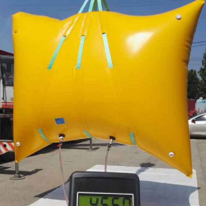 Hf Welding Pvc Coated Fabric Boat Lift Airbags Enclosed Pillow Type
