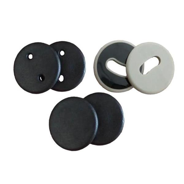 PPS UHF Washable RFID Tag Sticker , RFID Button Tag Heat Resistant For Laundry System