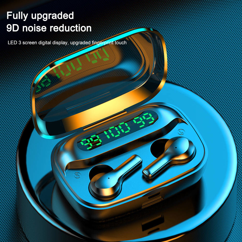 Auto Pairing True Wireless Earbuds HD Noise Reduction Call HiFi Sound For Iphone