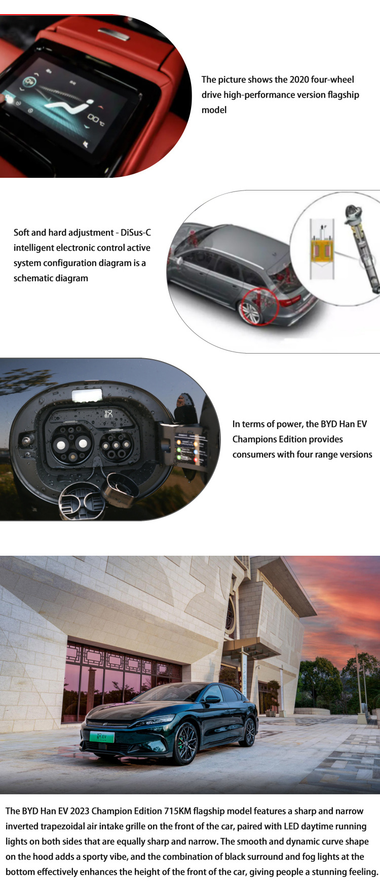 EV Energy Electric Vehicle Safety 4 Wheel Sedans Cutting Edge