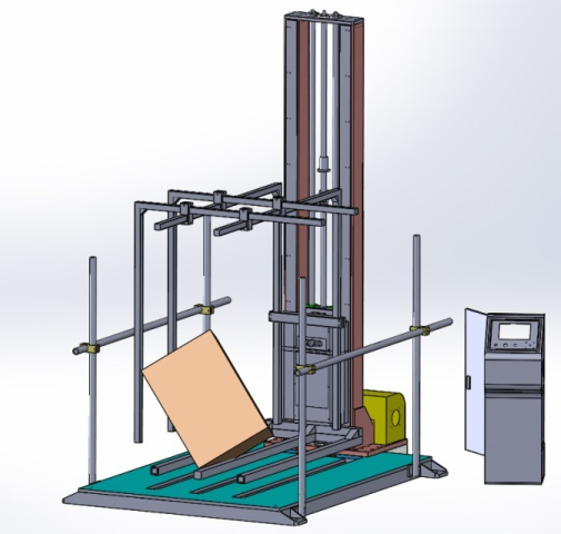 ISTA Test Furniture Packaging Zero Drop Testing Machine Box Drop Test Machine for Lading and Transporting and Handling