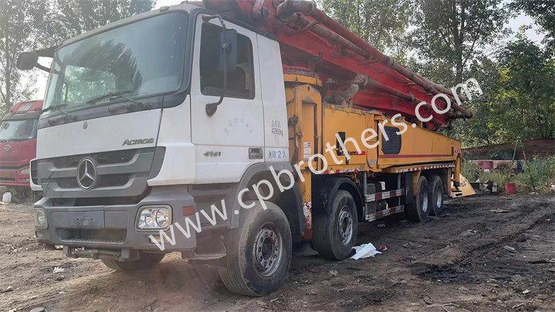 Construction Machine 2013 Putzmeister 56m Truck Mounted Pump