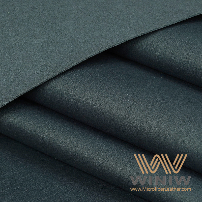 Eco Friendly PU Microfiber Faux Leather 0.8 - 1.4mm Thick Car Seat Leather Fabric