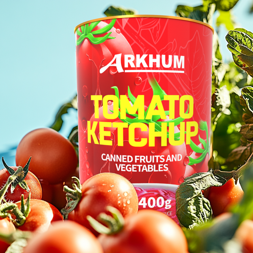 4.5kg Tin Tomato Paste 3kg Canning Tomato Ketchup Mellow Aroma