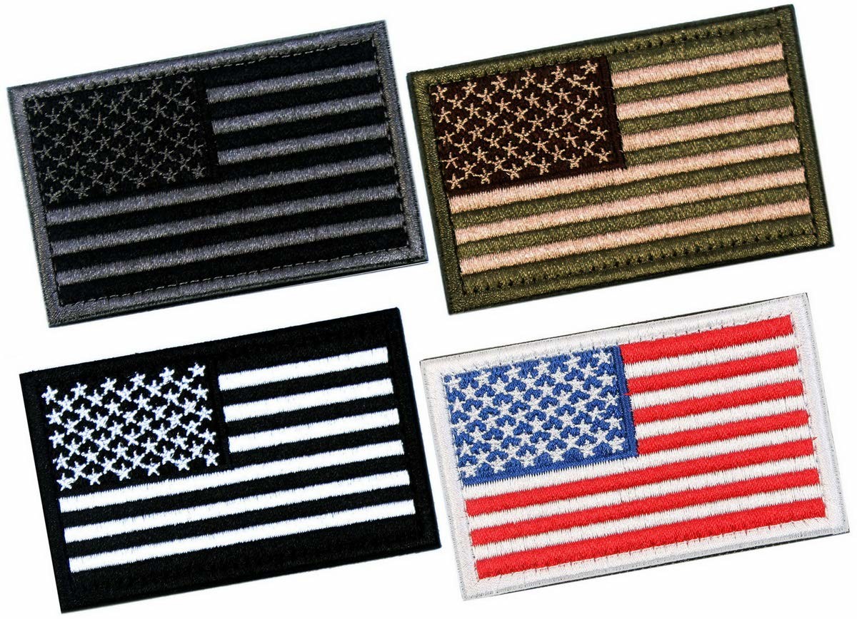 Canda Sew On Iron On Flag Patches Embroidery , Washable 3D Clothing Brand Patches