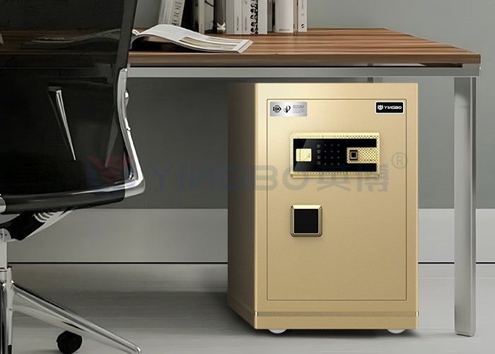 Semiconductor Fingerprint Safe Box Solid Steel For Office Security YB/N7-60