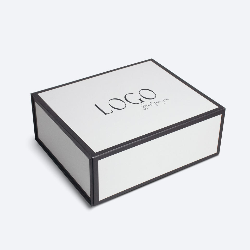 Custom Order Luxury Rigid Folding Magnetic Closure Gift Paper Box with Glossy Lamination