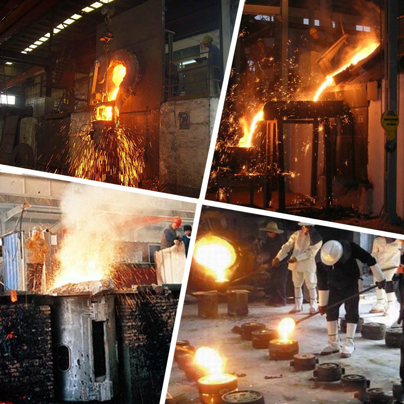 Medium Frequency Large Melting Furnace , Metal Aluminium Scrap Melting Equipment