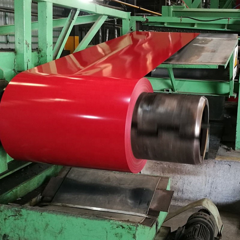 Cold Rolled Ppgl Ppgi Steel Coils 1050mm Color Coated Galvanized Hot Dipped