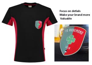 Buy cheap Degradable OEKO Heat Press Football Badges 8 Colorways TPU Badges product