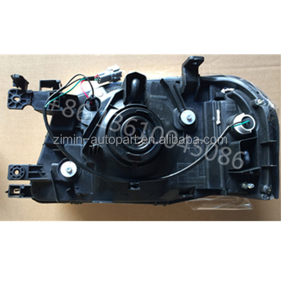 Highly Durable ABS Plastic Modified Car Front Head Lamp Light For Nissan D23