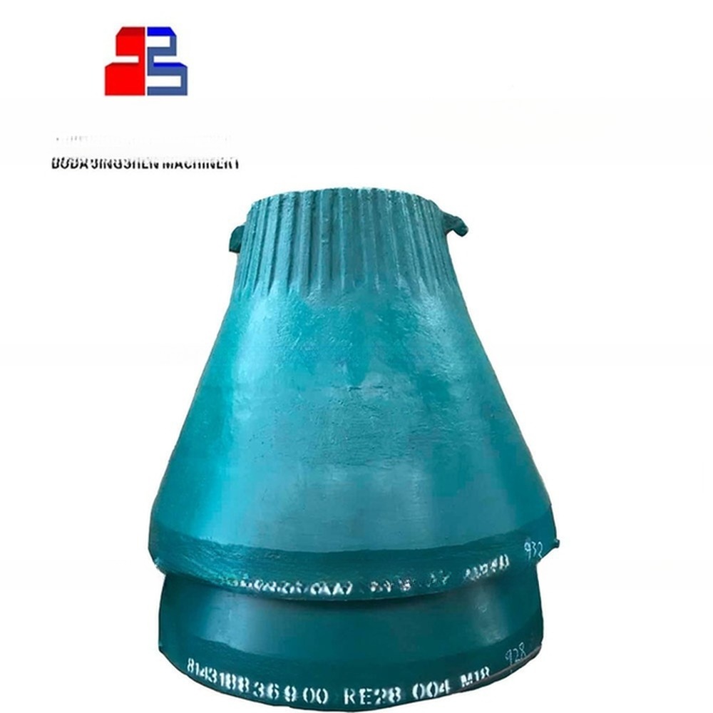 Casting Processing Type Mantle and Concave for GP300 Cone Crusher Replacement Parts
