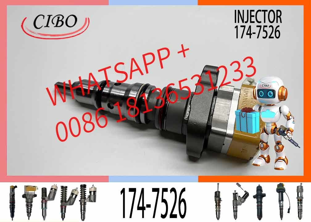 Excavator Injector 20R-0758 20R0758 232-1175 2321175 174-7526 1747526 159-0835 for 3126 Engine Parts Diesel Nozzle Assem