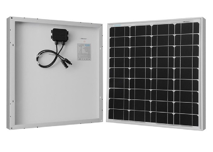 Solar Boat Light Monocrystalline PV Solar Panel 45W Dimension 625x530x25mm