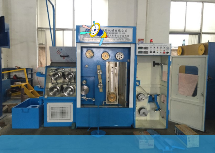 3 Phase 1200m/Min Fine Copper Wire Drawing Machine With Annealing