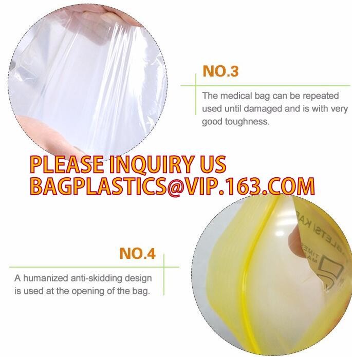 meidical bags, zipper medicine bags, zipper biohazard bag, hospital zipper bags, zip lock bags, zipper seal bags, grip