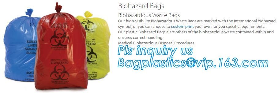 Biodegradable disposable trash plastic bag for garbage oxo biodegradable garbage bags, Medical Trash Bin Liner Bags Bioh